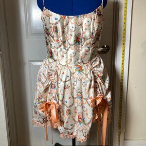 Dolls Kill Sugar Thrillz Opulence Corset Dress